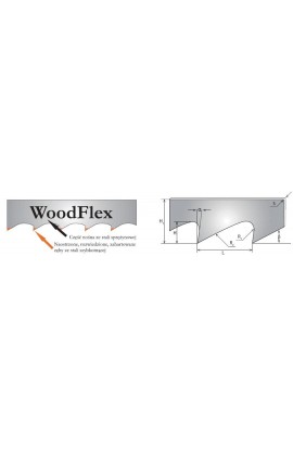 Wood Flex 34x1,1X4005 ROH BAHCO BIMETALICZNA